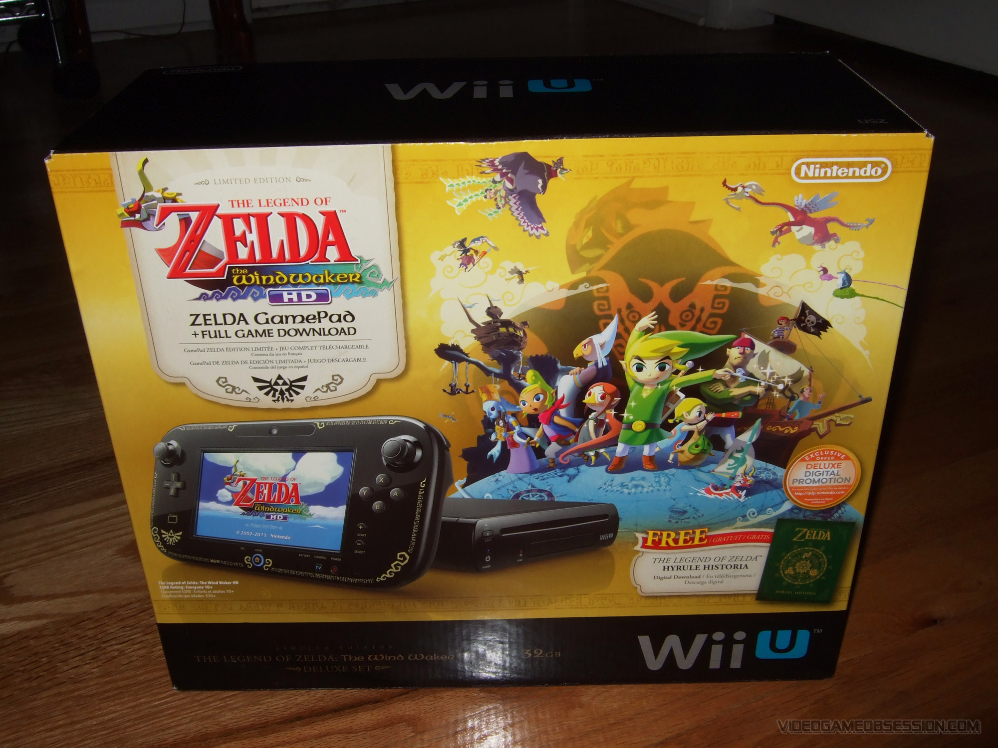 Nintendo Wii U The Legend of Zelda 32GB