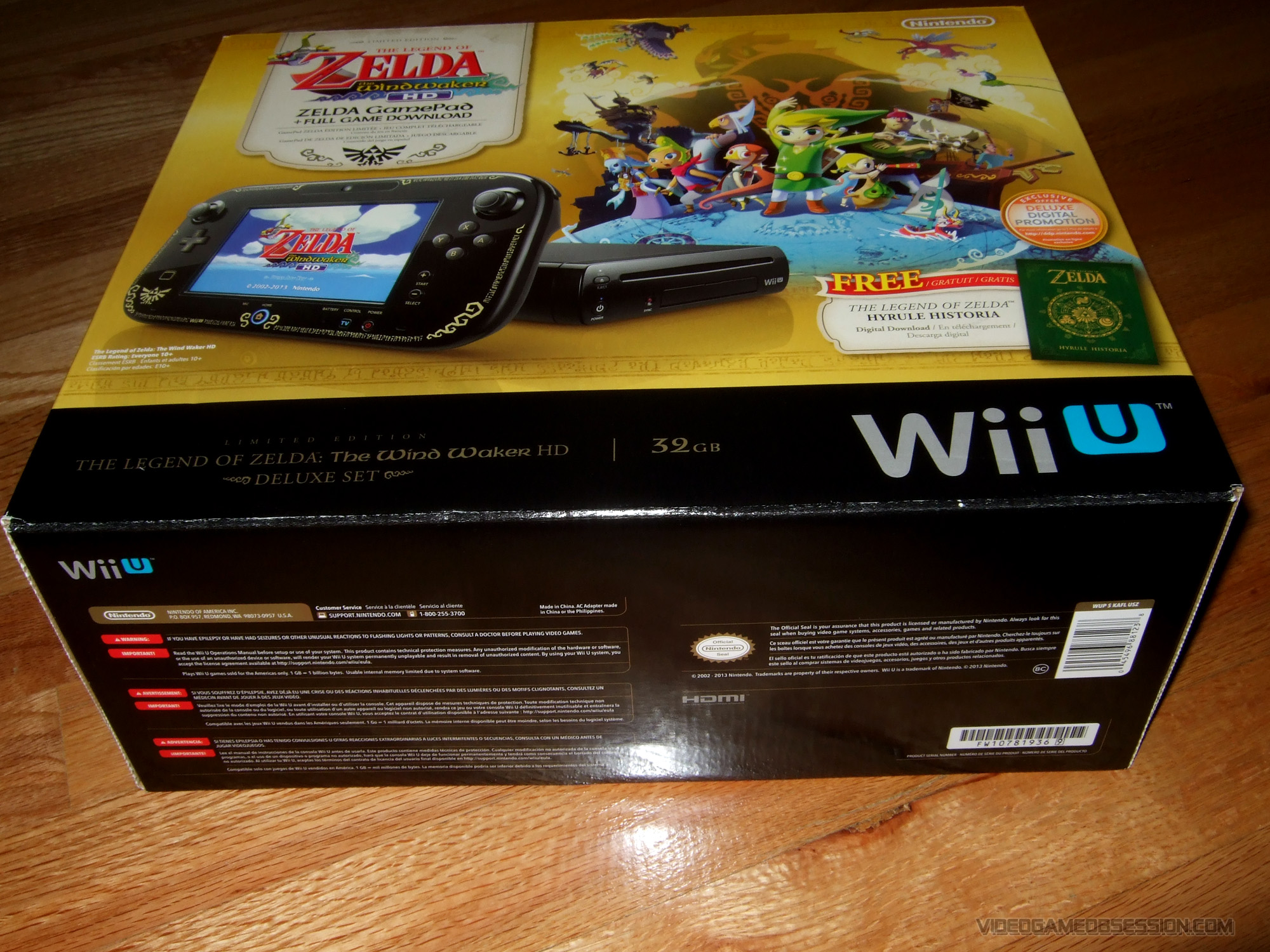 Nintendo Wii U The Legend of Zelda 32GB