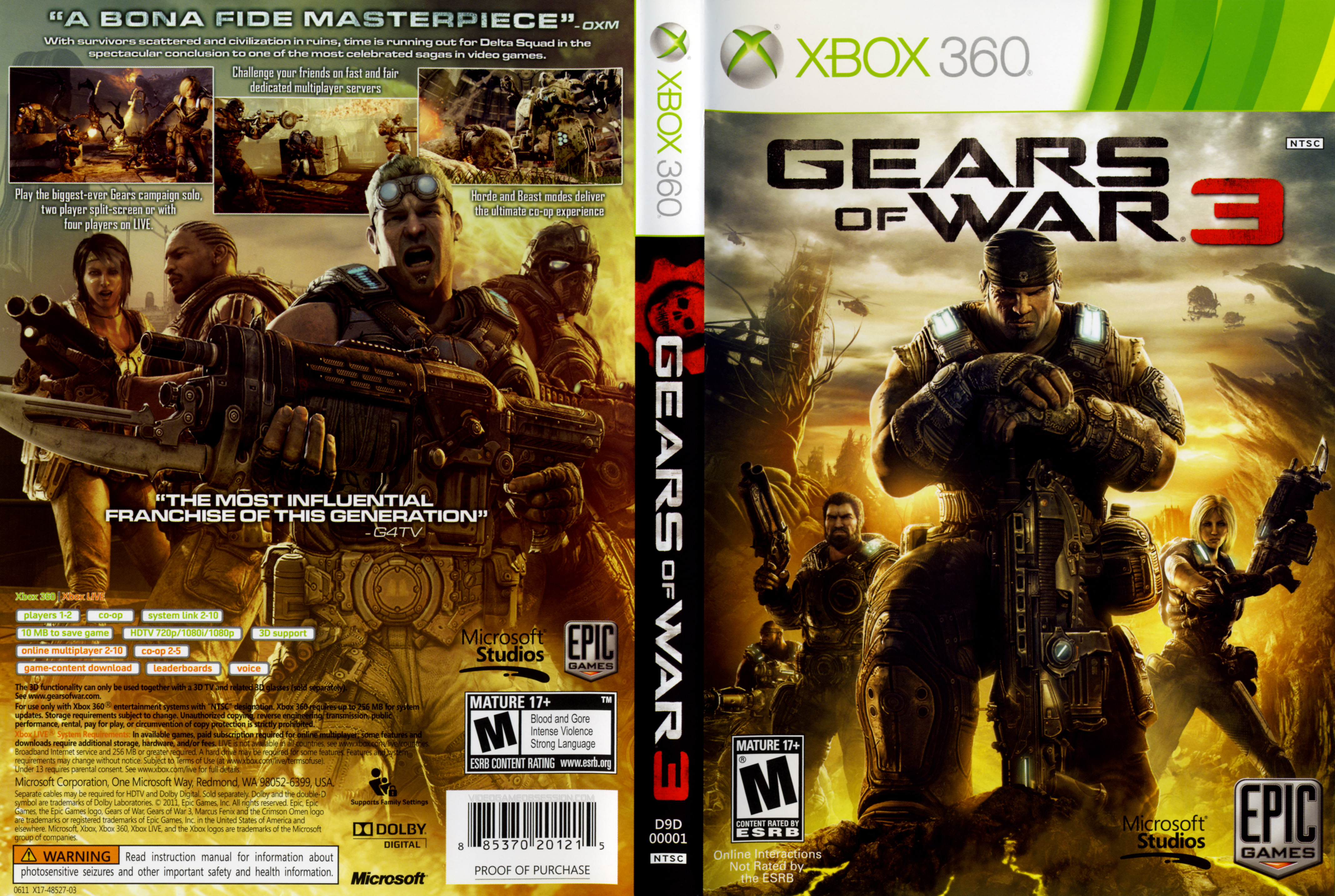 Revista Xbox Ano 4 N. 44: Gears Of War 3